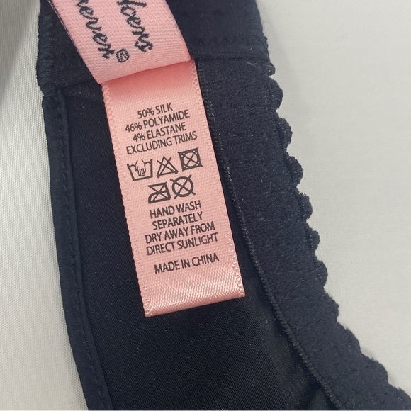 Agent Provocateur Molly Black Silk Suspender NWT $250 - Picture 6 of 9